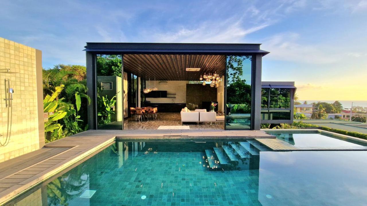 Villa Obsidian, With Staff, Sea View And Walk To Choeng Mon Beach المظهر الخارجي الصورة