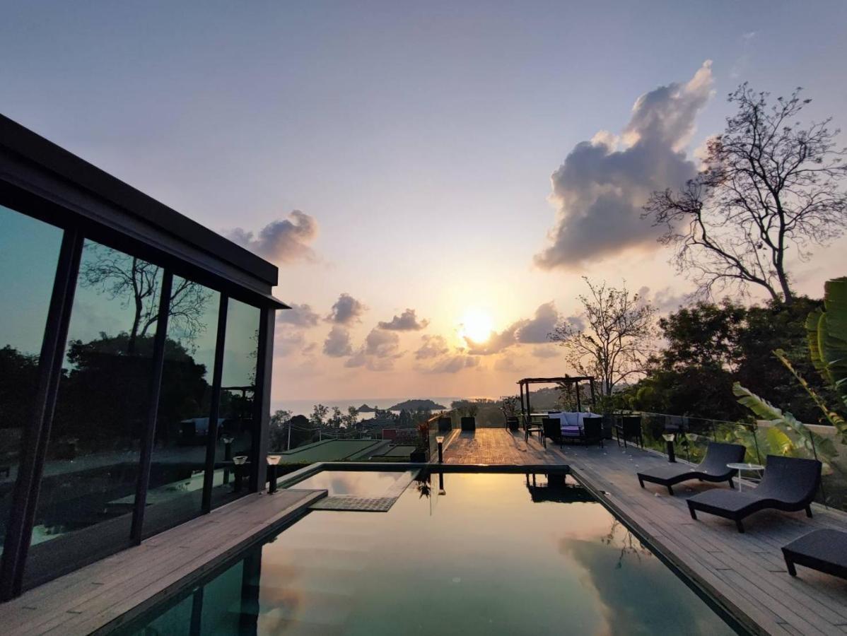 Villa Obsidian, With Staff, Sea View And Walk To Choeng Mon Beach المظهر الخارجي الصورة
