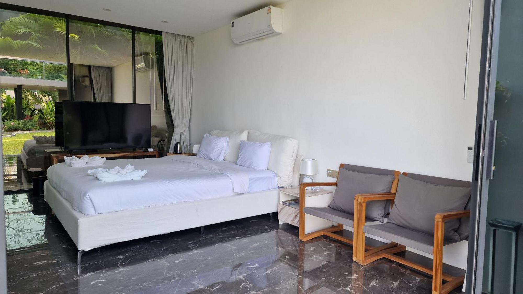 Villa Obsidian, With Staff, Sea View And Walk To Choeng Mon Beach المظهر الخارجي الصورة