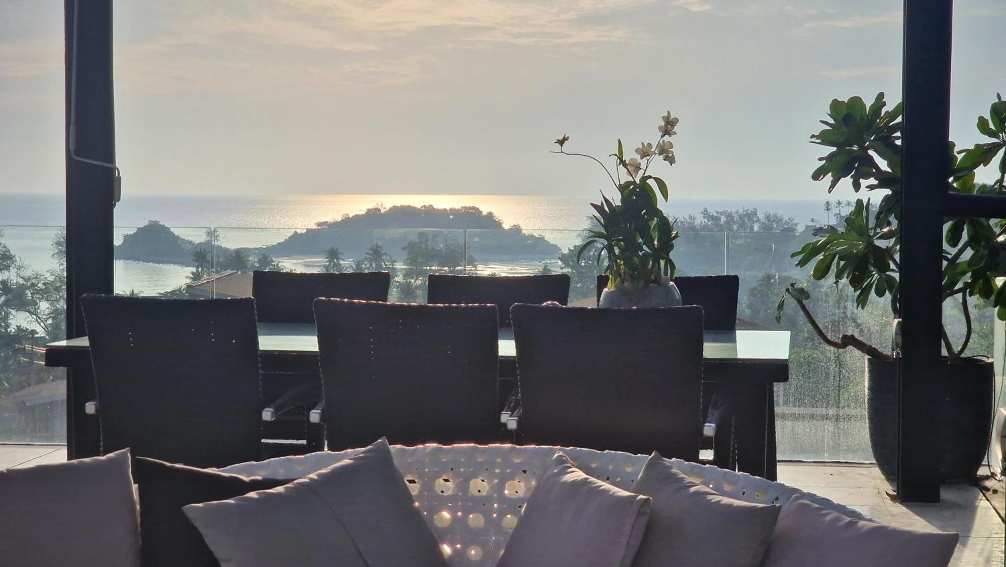 Villa Obsidian, With Staff, Sea View And Walk To Choeng Mon Beach المظهر الخارجي الصورة