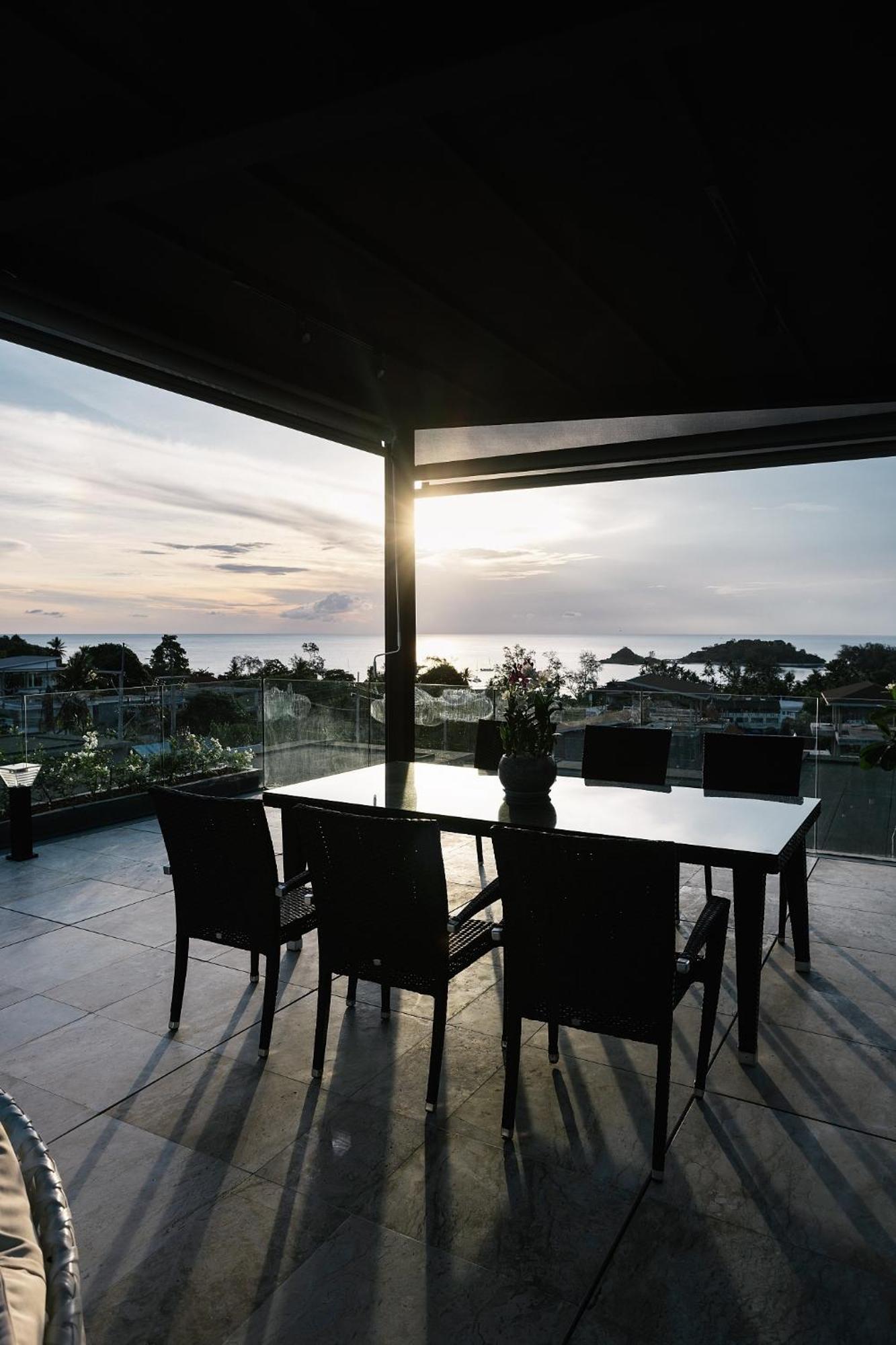 Villa Obsidian, With Staff, Sea View And Walk To Choeng Mon Beach المظهر الخارجي الصورة